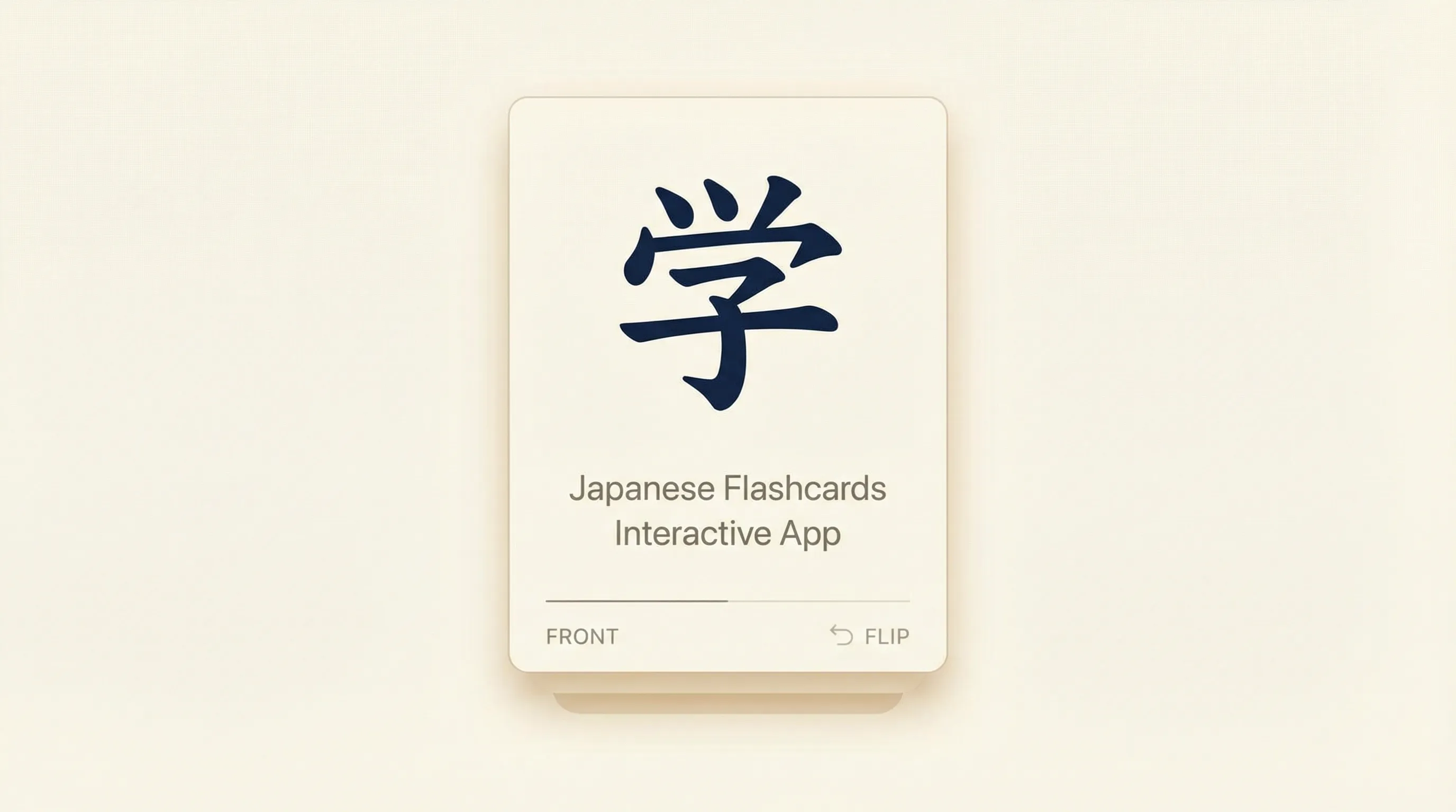 Japanese Flashcards